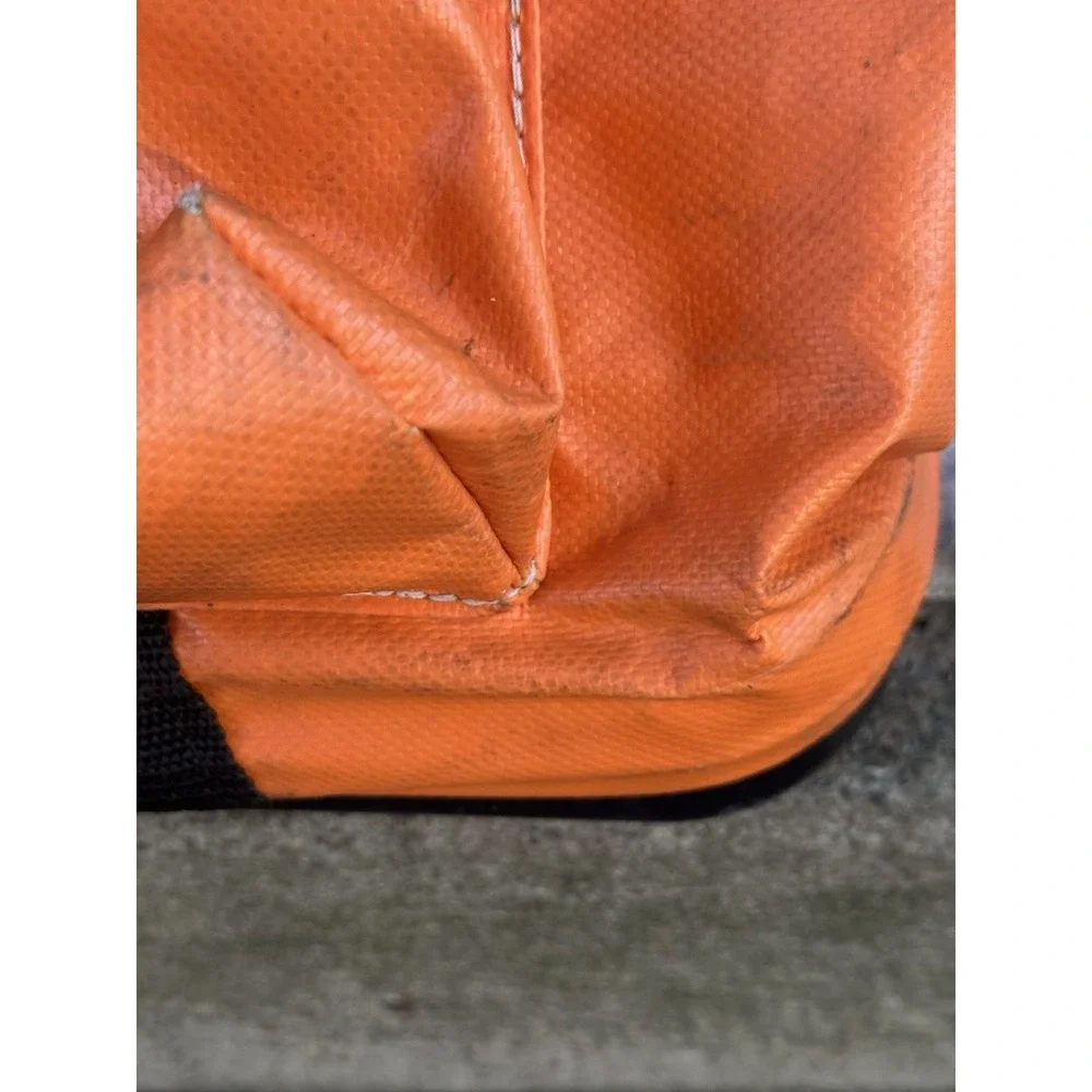 Buckingham Buck Large Tool Bag w/ Handle, Orange/Black 29 x 10 in